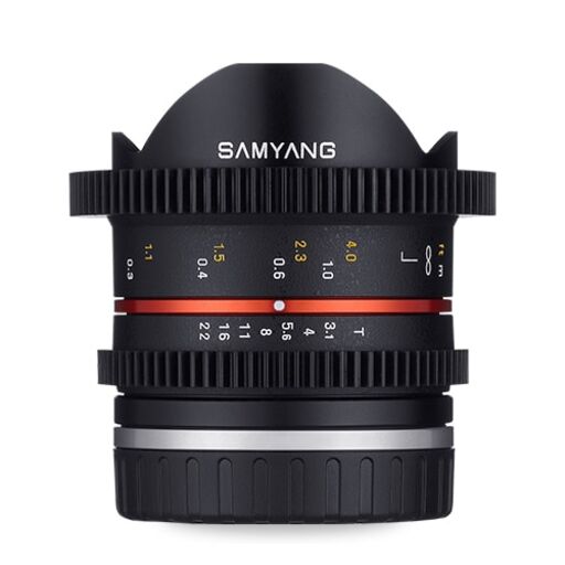SAMYANG 8mm T3.1 Cine UMC Fish-eye II (EOS M用)