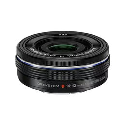 OM SYSTEM M.ZUIKO ED 14-42mm F3.5-5.6 EZ ブラック