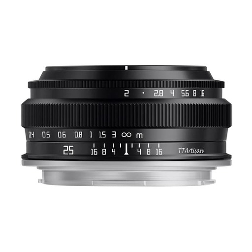 銘匠光学 TTArtisan 25mm F2 C (ライカSL/TL 用) ブラック