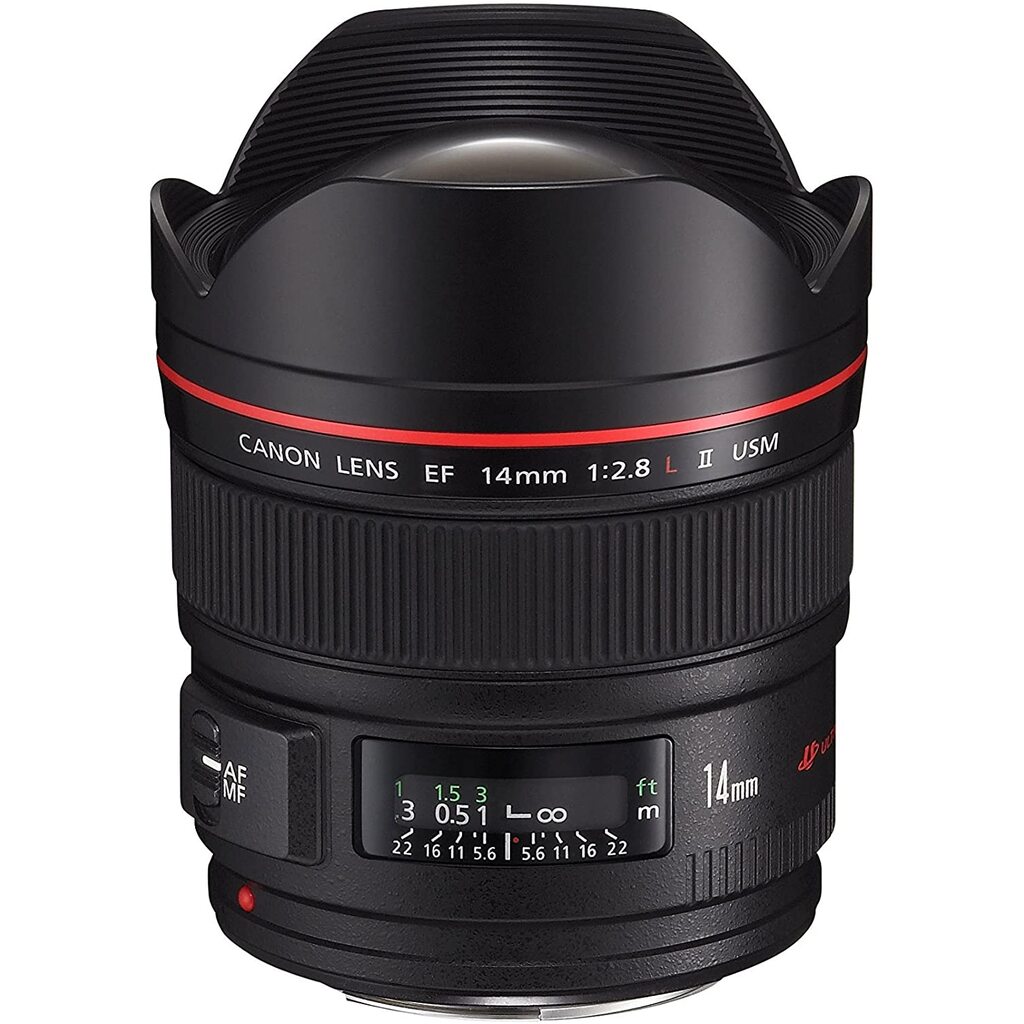 Canon EF14mm F2.8L Ⅱ USM ケース、レンズキャップ付。 square_with_white_background_l