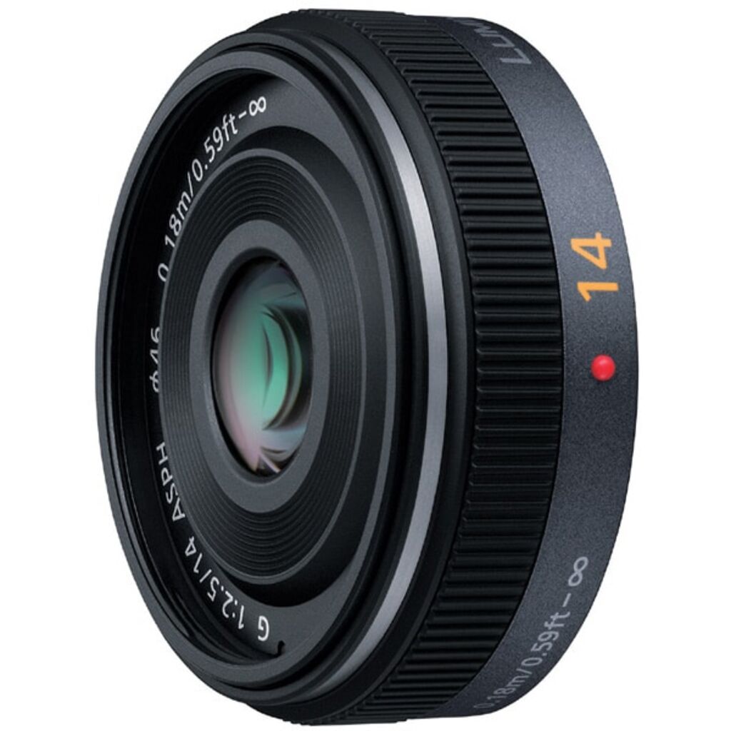 美品 神レンズ LUMIX G 14mm F2.5 単焦点レンズ Panasonic LUMIX G 14mm F2.5 ASPH. H-H014を解説｜28mm相当・55gの
