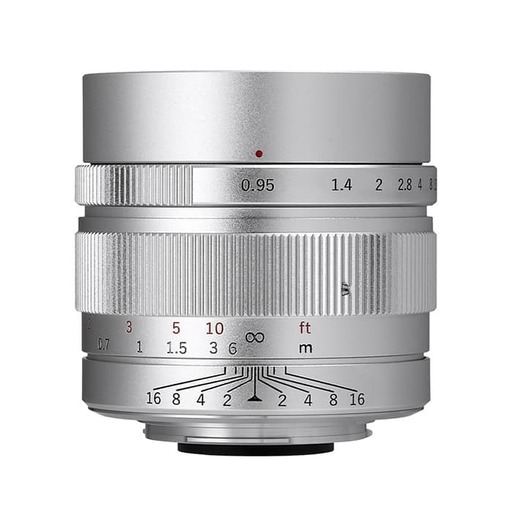 中一光学 SPEEDMASTER 35mm F0.95 II (マイクロフォーサーズ用) シルバー 中一光学 SPEEDMASTER 35mm F0.95 II (マイクロフォーサーズ用) シルバー