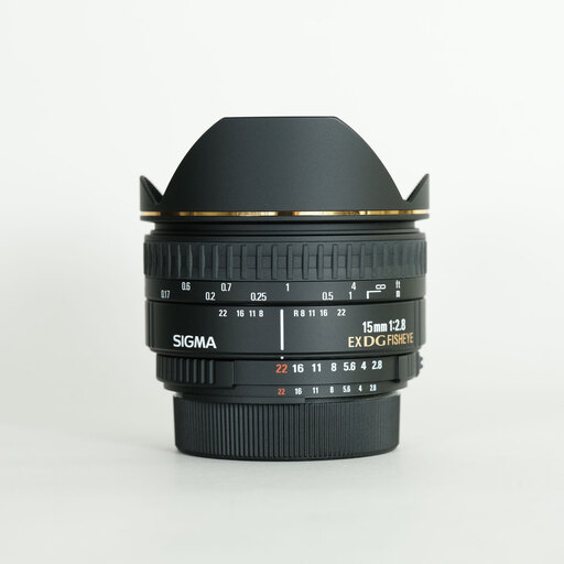 SIGMA 15mm F2.8EX DG DIAGONAL FISHEYE (ニコンF用)