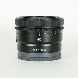 SONY FE 40mm F2.5 G SEL40F25G SONY FE 40mm F2.5 G SEL40F25G