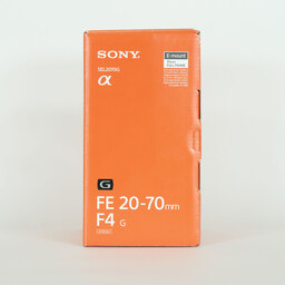 SONY FE 20-70mm F4 G SEL2070G SONY FE 20-70mm F4 G SEL2070G