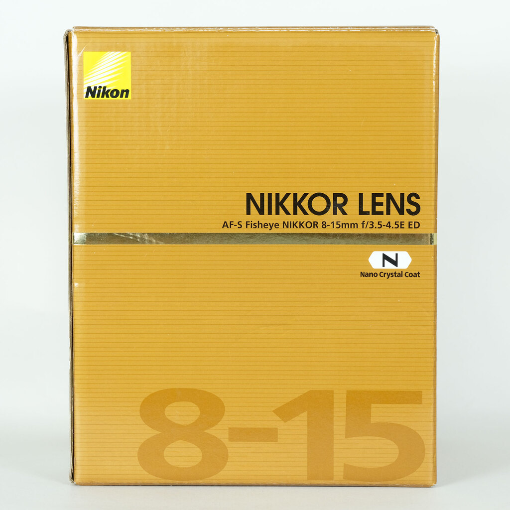 Nikon AF-S Fisheye NIKKOR 8-15mm f/3.5-4.5E ED