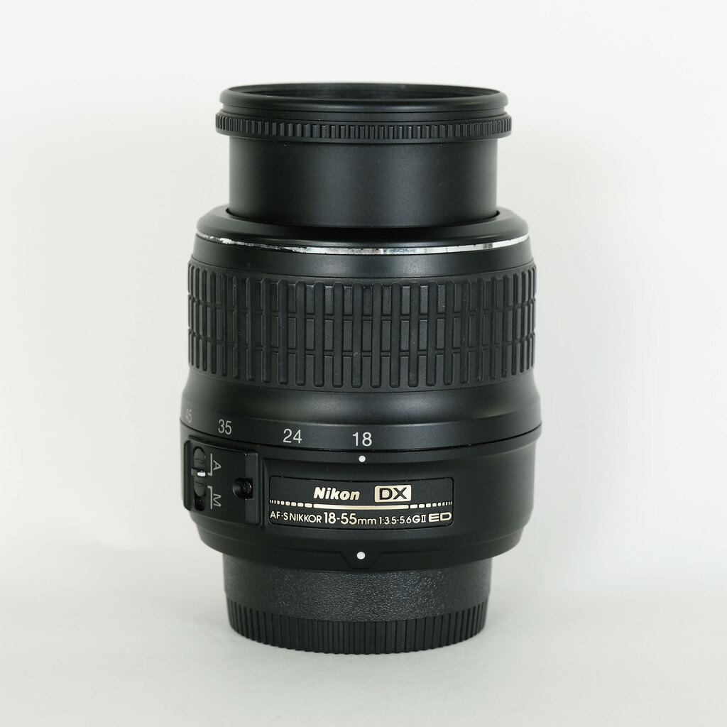 Nikon AF-S DX ED 18-55mm F3.5-5.6 GII ブラック Nikon AF-S DX ED 18-55mm F3.5-5.6 GII ブラック