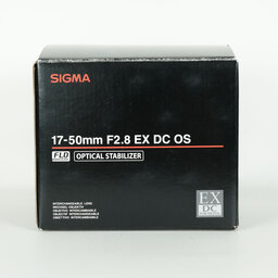 SIGMA 17-50mm F2.8 EX DC OS HSM (キヤノンEF用)