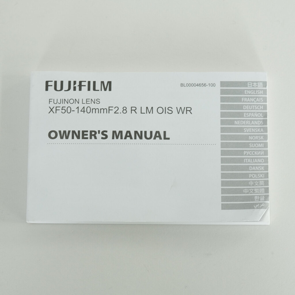 FUJIFILM XF50-140mmF2.8 R LM OIS WR FUJIFILM XF50-140mmF2.8 R LM OIS WR