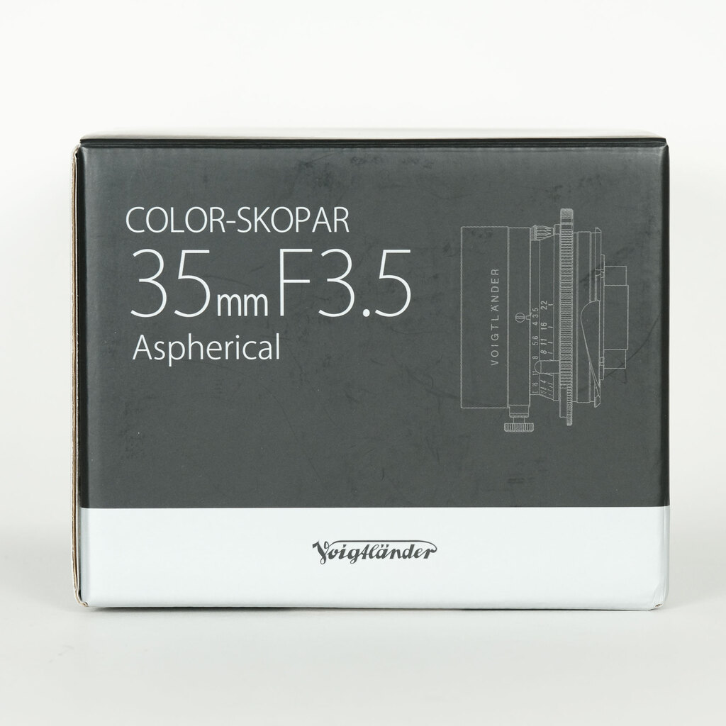 コシナ フォクトレンダー COLOR-SKOPAR 35mm F3.5 Aspherical VM ブラックペイント コシナ フォクトレンダー COLOR-SKOPAR 35mm F3.5 Aspherical VM ブラックペイント