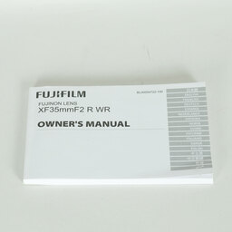 FUJIFILM XF35mmF2 R WR