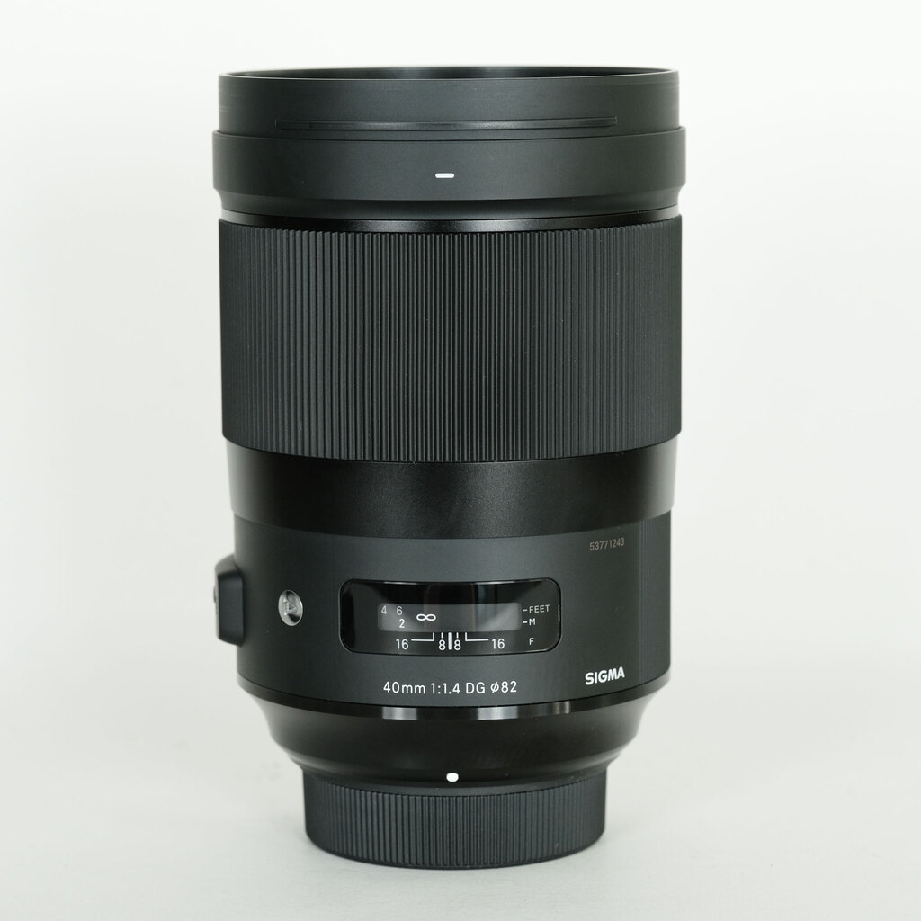 SIGMA 40mm F1.4 DG HSM｜Art [ニコンF用]
