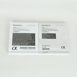 SONY FE 85mm F1.8 SEL85F18 SONY FE 85mm F1.8 SEL85F18