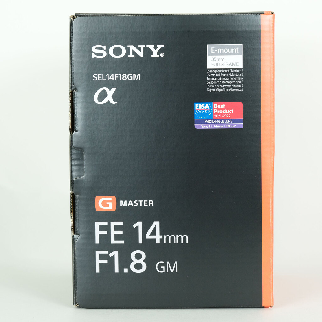 SONY FE 14mm F1.8 GM  SEL14F18GM