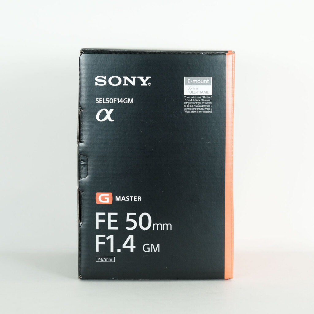 SONY FE 50mm F1.4 GM SEL50F14GM SONY FE 50mm F1.4 GM SEL50F14GM