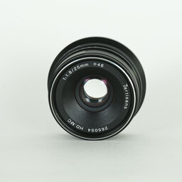 七工匠 7artisans 25mm F1.8 (フジフイルムX用) ブラック 七工匠 7artisans 25mm F1.8 (フジフイルムX用) ブラック