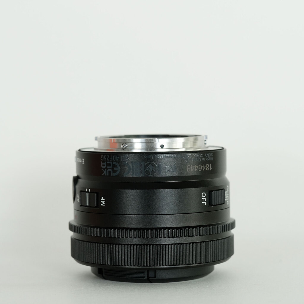 SONY FE 40mm F2.5 G SEL40F25G SONY FE 40mm F2.5 G SEL40F25G