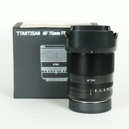 銘匠光学 TTArtisan AF 75mm f/2 ソニーE用 ブラック 銘匠光学 TTArtisan AF 75mm f/2 ソニーE用 ブラック