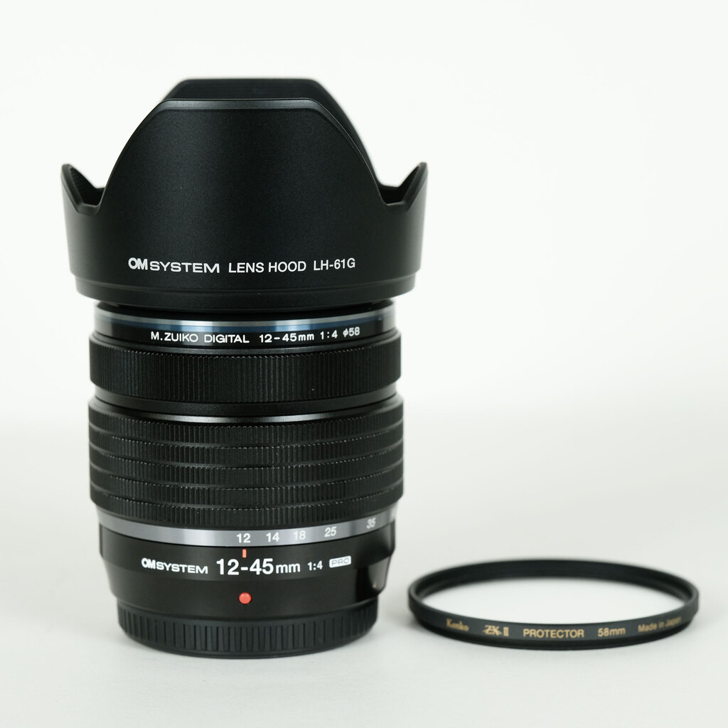 OM SYSTEM M.ZUIKO DIGITAL ED 12-45mm F4.0 PRO   　※OM SYSTEMロゴモデル