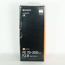 SONY FE 70-200mm F2.8 GM OSS II SEL70200GM2 SONY FE 70-200mm F2.8 GM OSS II SEL70200GM2