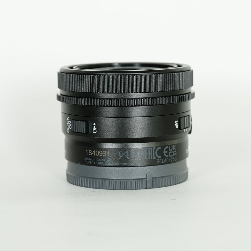 SONY FE 40mm F2.5 G SEL40F25G