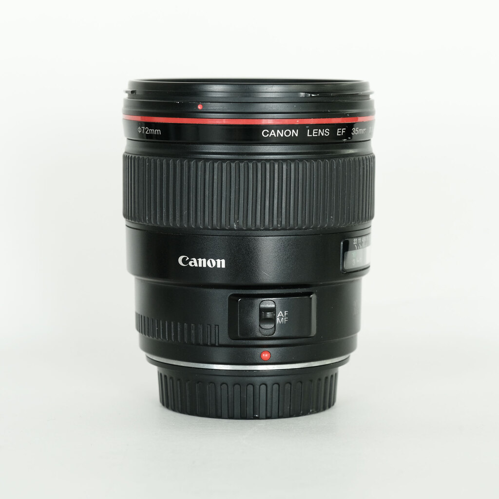 超美品 キャノン Canon EF 35mm f/1.4 L USM フード付 Canon EF 35mm f/1.4L USM