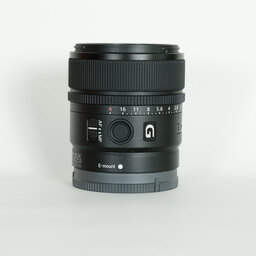 SONY E 15mm F1.4 G SEL15F14G