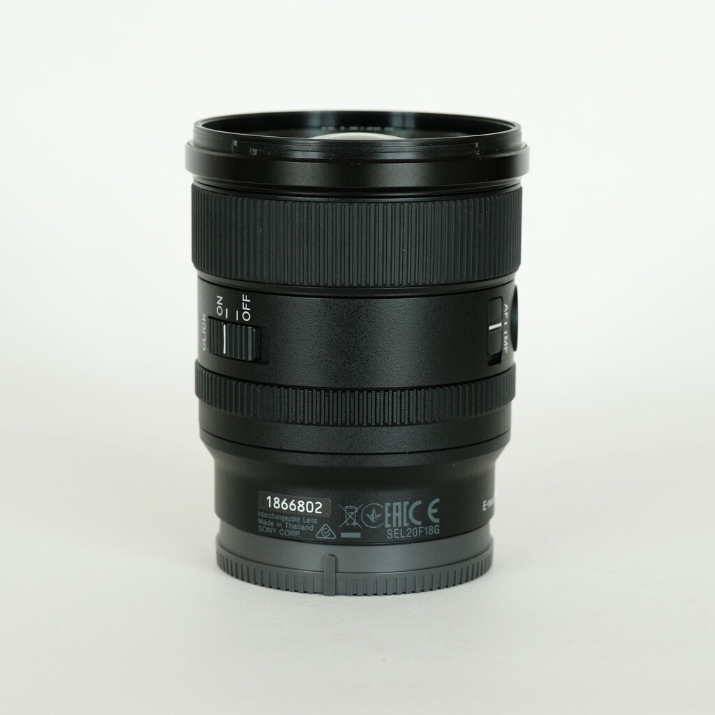 SONY FE 20mm F1.8 G SEL20F18G SONY FE 20mm F1.8 G SEL20F18G