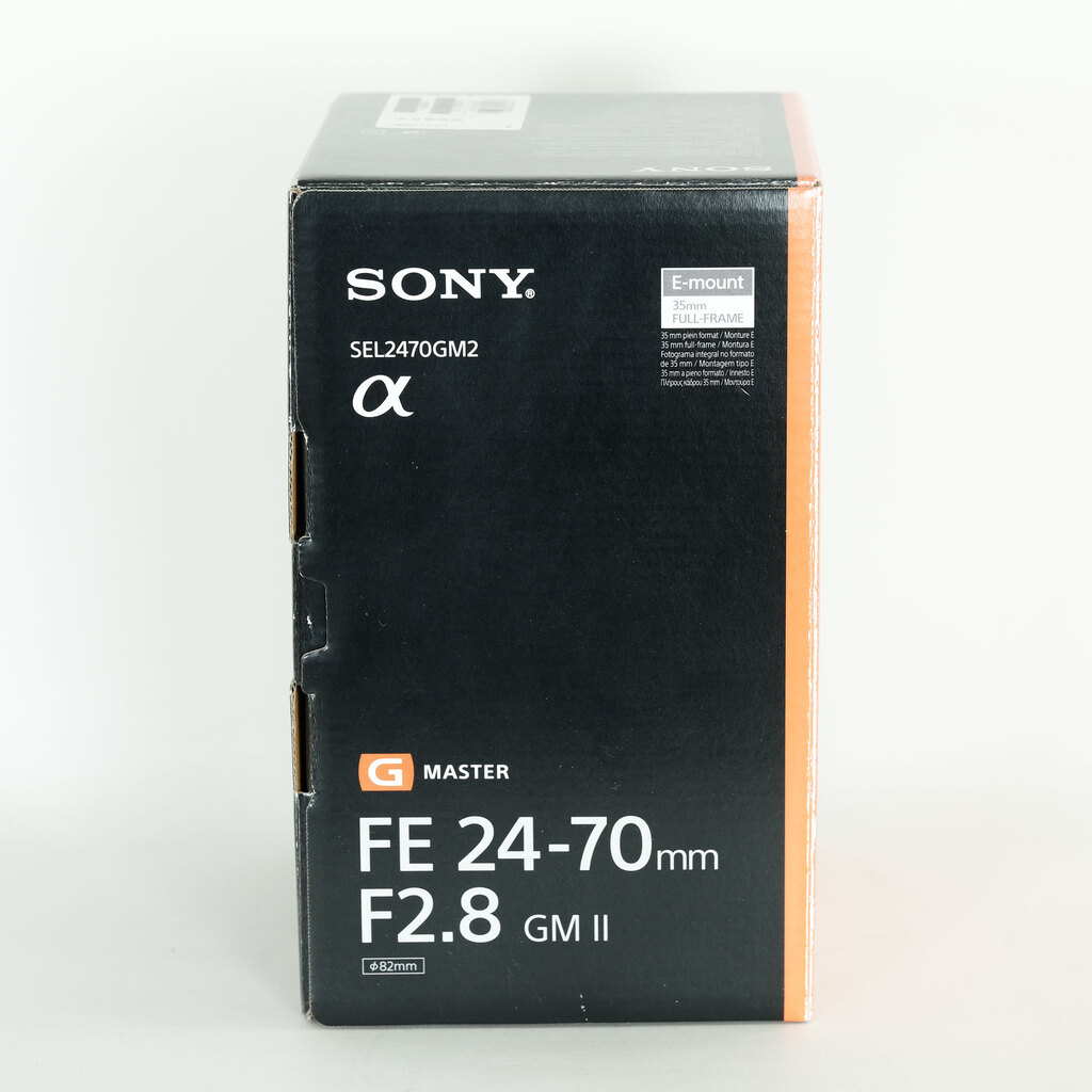 SONY FE 24-70mm F2.8 GM II SEL2470GM2 SONY FE 24-70mm F2.8 GM II SEL2470GM2