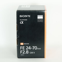 SONY FE 24-70mm F2.8 GM II SEL2470GM2 SONY FE 24-70mm F2.8 GM II SEL2470GM2