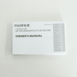 FUJIFILM GF100-200mmF5.6 R LM OIS WR FUJIFILM GF100-200mmF5.6 R LM OIS WR