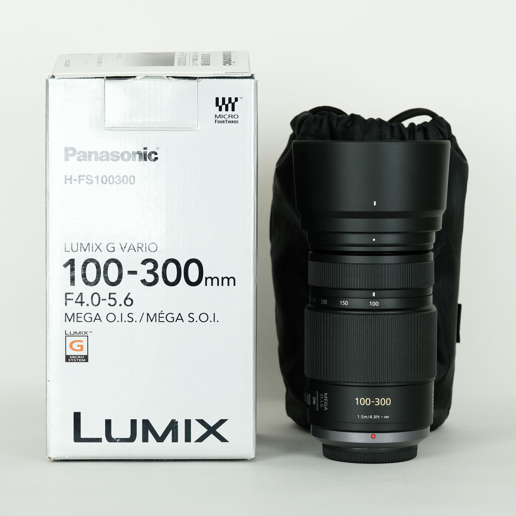 Panasonic LUMIX G VARIO 100-300mmおまけ付美品 Panasonic LUMIX G VARIO 100-300mm / F4.0-5.6 / POWER O.I.S.