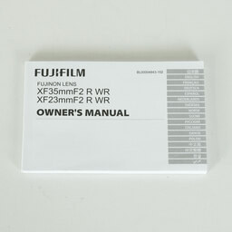 FUJIFILM XF35mmF2 R WR