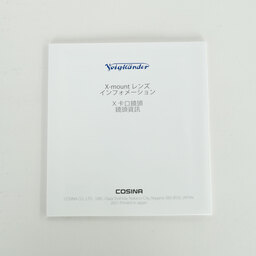 Voigtlander NOKTON 23mm F1.2 Aspherical [フジフイルムX用]