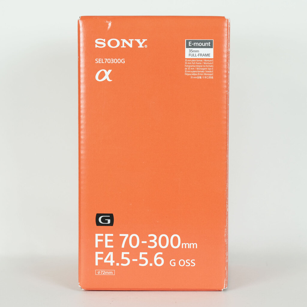 SONY FE 70-300mm F4.5-5.6 G OSS SEL70300G