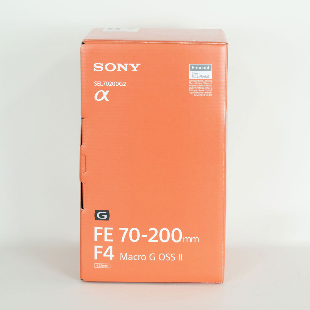 SONY FE70-200mm F4 Macro G OSS II SEL70200G2 SONY FE70-200mm F4 Macro G OSS II SEL70200G2