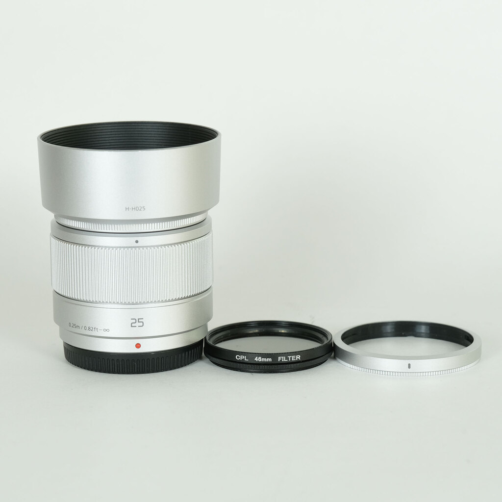 Panasonic LUMIX G 25mm F1.7 ASPH. Panasonic LUMIX G 25mm F1.7 ASPH.