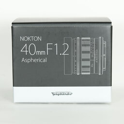 Voigtlander NOKTON 40mm F1.2 Aspherical(ニコンZ用) Voigtlander NOKTON 40mm F1.2 Aspherical(ニコンZ用)