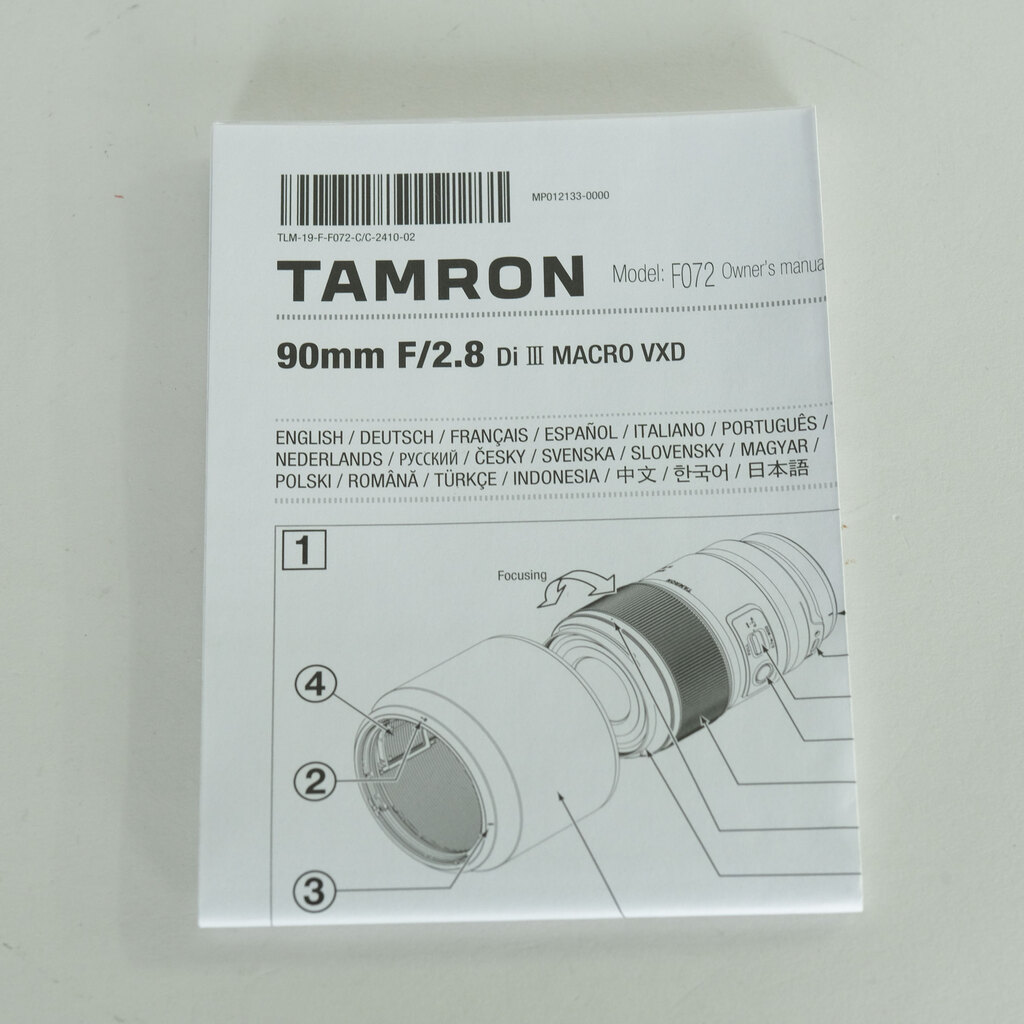 TAMRON 90mm F/2.8 Di III MACRO VXD (Model F072) [ニコンZ用]