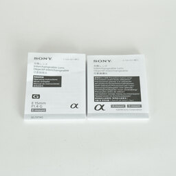 SONY E 15mm F1.4 G SEL15F14G