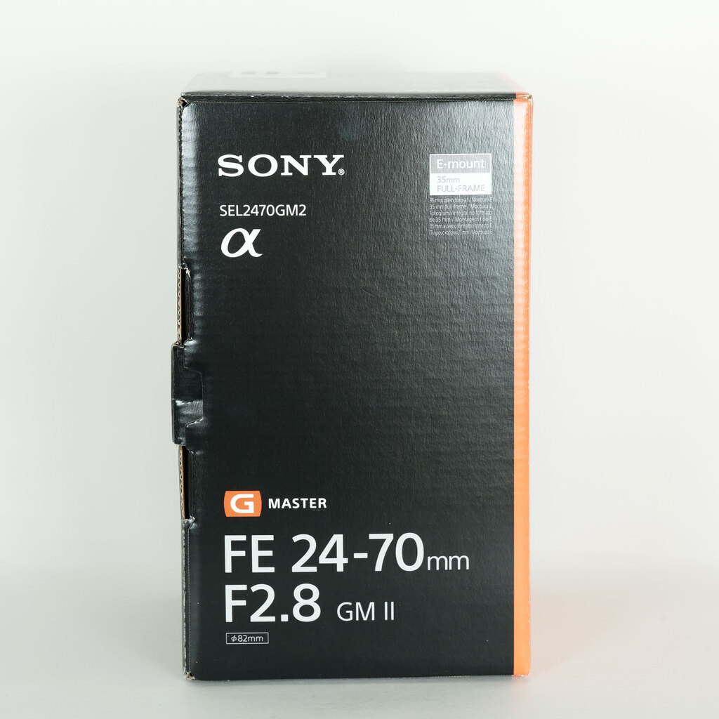 SONY FE 24-70mm F2.8 GM II SEL2470GM2 SONY FE 24-70mm F2.8 GM II SEL2470GM2