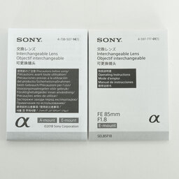 SONY FE 85mm F1.8 SEL85F18 SONY FE 85mm F1.8 SEL85F18