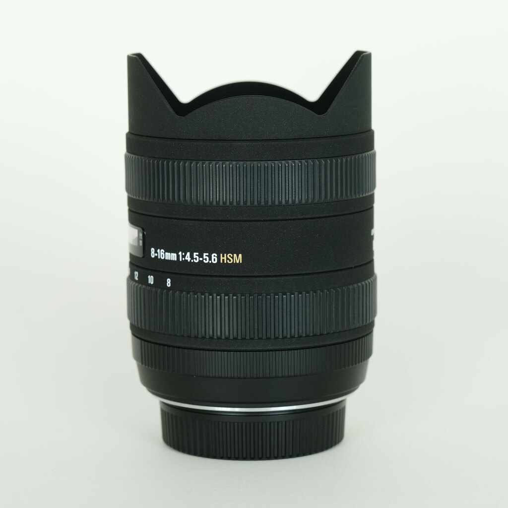 SIGMA 8-16mm F4.5-5.6DC HSM (ニコンF用) SIGMA 8-16mm F4.5-5.6DC HSM (ニコンF用)