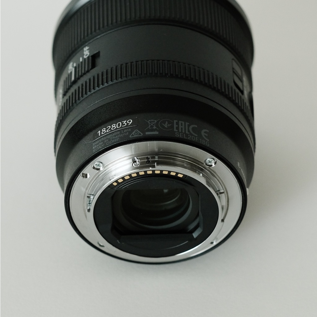 SONY FE 20mm F1.8 G SEL20F18G