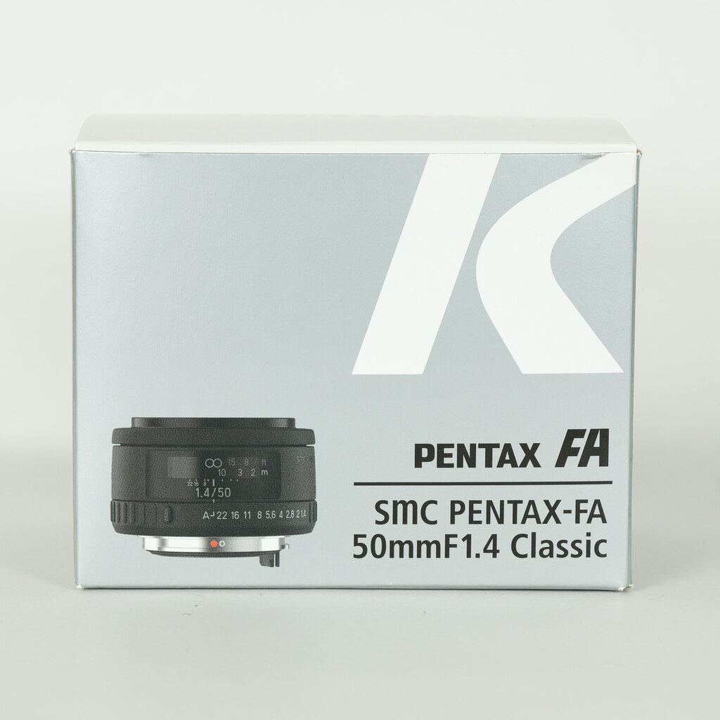 PENTAX smc PENTAX-FA 50mmF1.4 Classic PENTAX smc PENTAX-FA 50mmF1.4 Classic