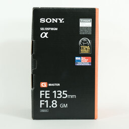 SONY FE 135mm F1.8 GM SEL135F18GM SONY FE 135mm F1.8 GM SEL135F18GM