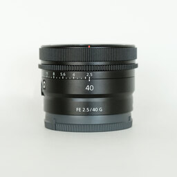 SONY FE 40mm F2.5 G SEL40F25G SONY FE 40mm F2.5 G SEL40F25G