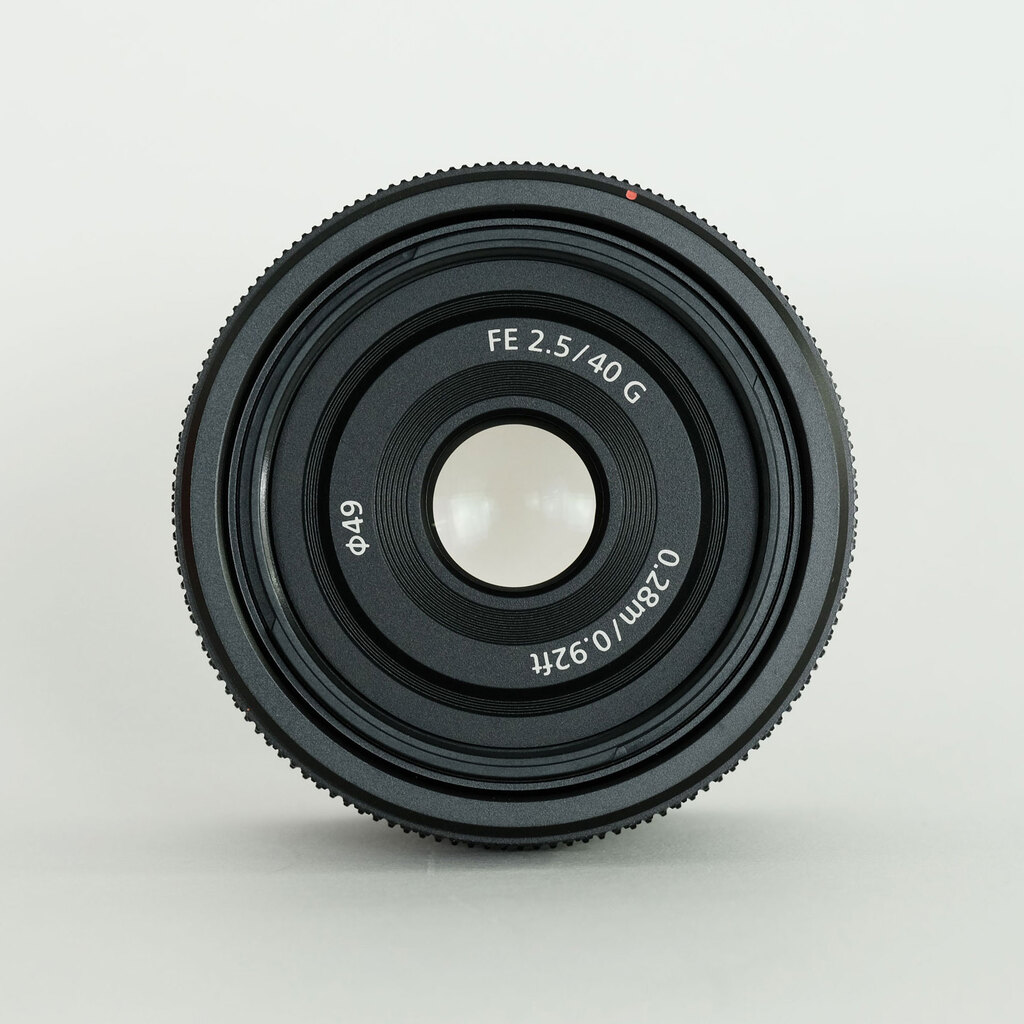 SONY FE 40mm F2.5 G SEL40F25G SONY FE 40mm F2.5 G SEL40F25G