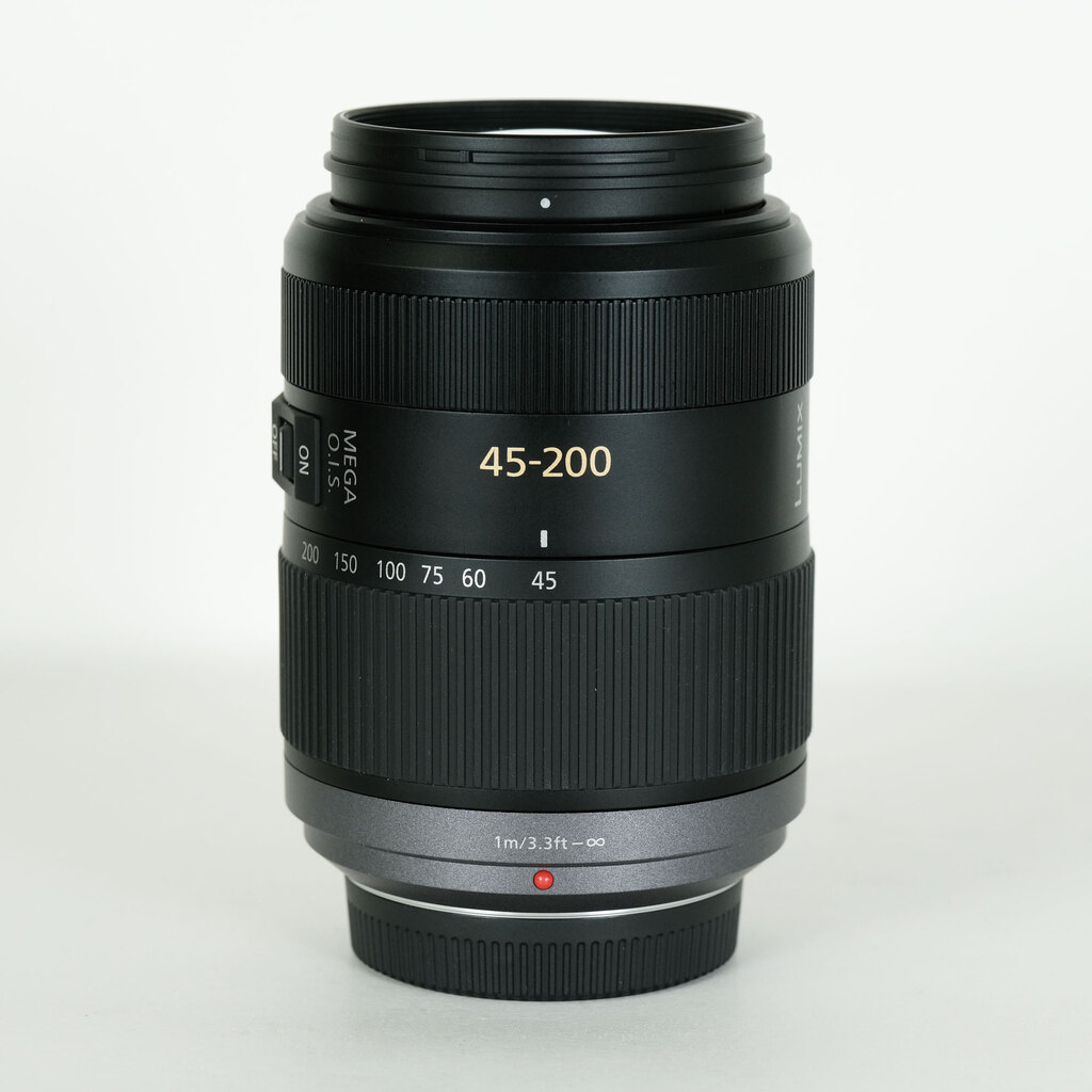 ❁ほぼ新品❁パナソニック LUMIX G VARIO 45-200mm Panasonic HFS045200 45-200mm f/4.0-5.6 Lumix G Vario MEGA
