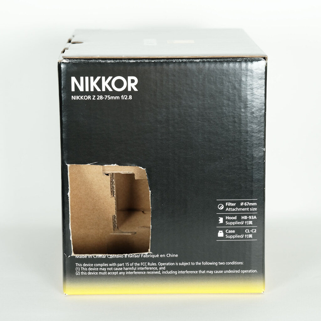Nikon NIKKOR Z 28-75mm f/2.8